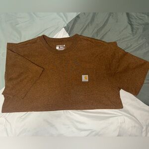 Carhartt Men's Brown Pocket Tee